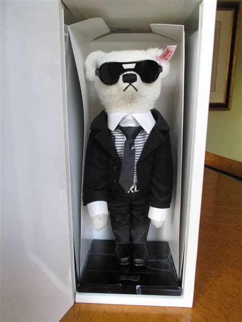 chanel teddy bear|karl lagerfeld teddy bear.